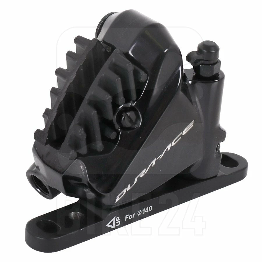 Shimano Dura Ace BR-R9170 Hydraulic Flat Mount Disc Brake Caliper - Front Brake Shoes/Brake Pads/Disc Rotor 1 Shimano Dura Ace BR-R9170 Hydraulic Flat Mount Disc Brake Caliper - Front Brake Shoes/Brake Pads/Disc Rotor