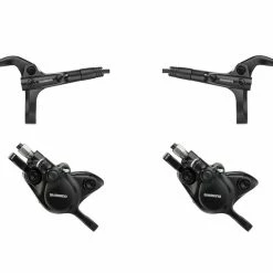 Shimano BL-MT200 + BR-MT200 Hydraulic Disc Brake - Postmount - Set Brake Shoes/Brake Pads/Disc Rotor