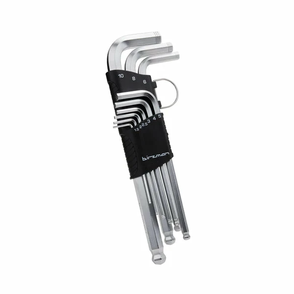 Tools Birzman Bicycle Bike Allen Key Long Arm Ball Point Set (9 Pieces) 1 Tools Birzman Bicycle Bike Allen Key Long Arm Ball Point Set (9 Pieces)