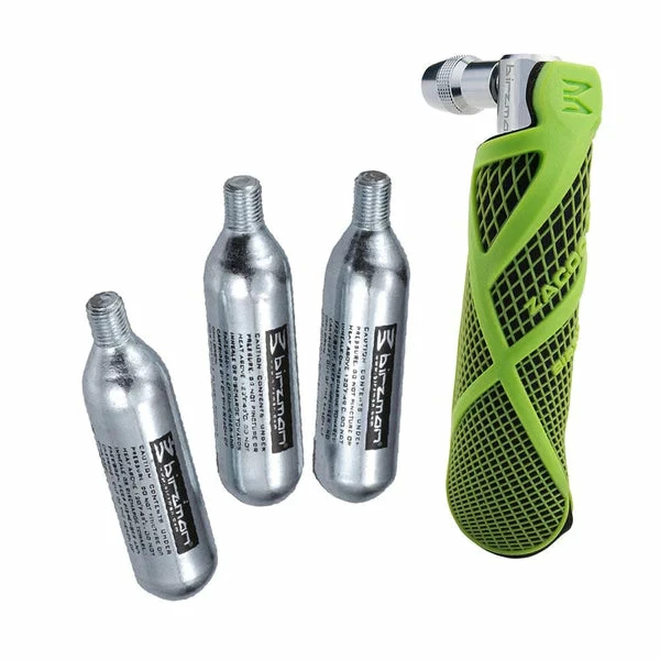 Birzman Roar 16g Set / Green PU Insulated Grip / 3 X 16g CO2 Cartridges 1 Birzman Roar 16g Set / Green PU Insulated Grip / 3 X 16g CO2 Cartridges