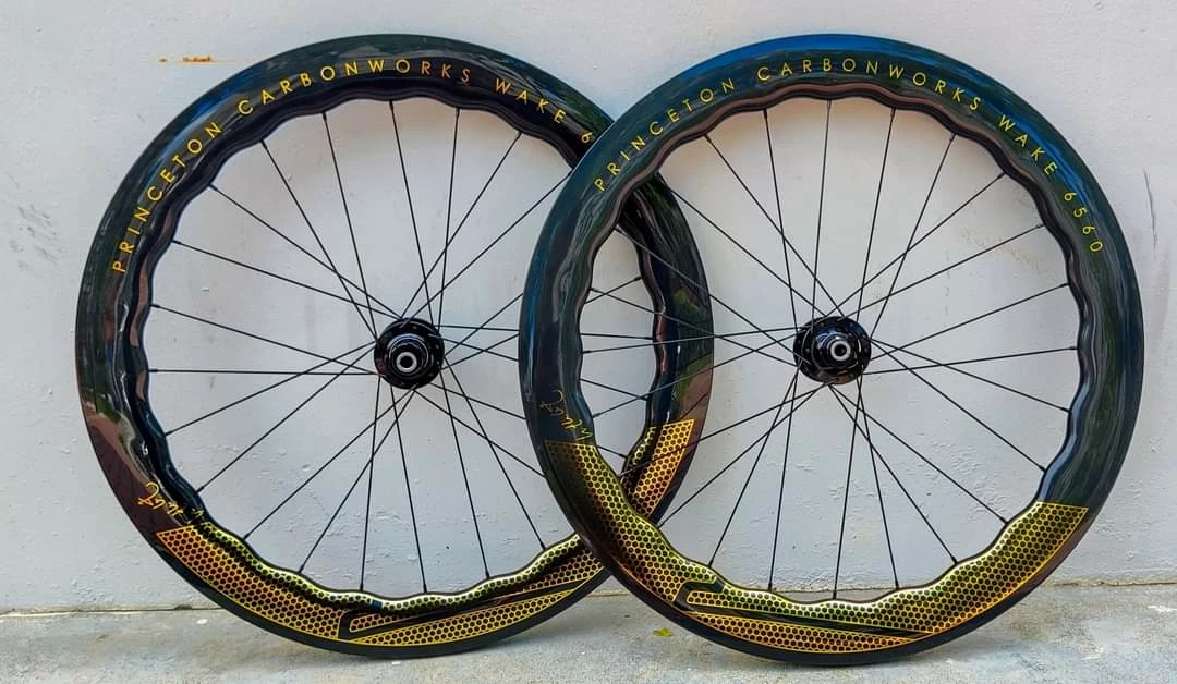 Princeton Wake 6560 Corsa Disc Carbon Wheelset Chris King Hub 1 Princeton Wake 6560 Corsa Disc Carbon Wheelset Chris King Hub