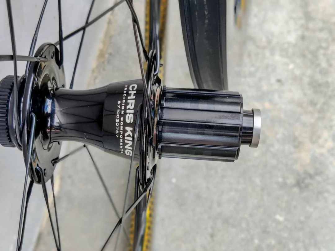 Princeton Wake 6560 Corsa Disc Carbon Wheelset Chris King Hub 2 Princeton Wake 6560 Corsa Disc Carbon Wheelset Chris King Hub