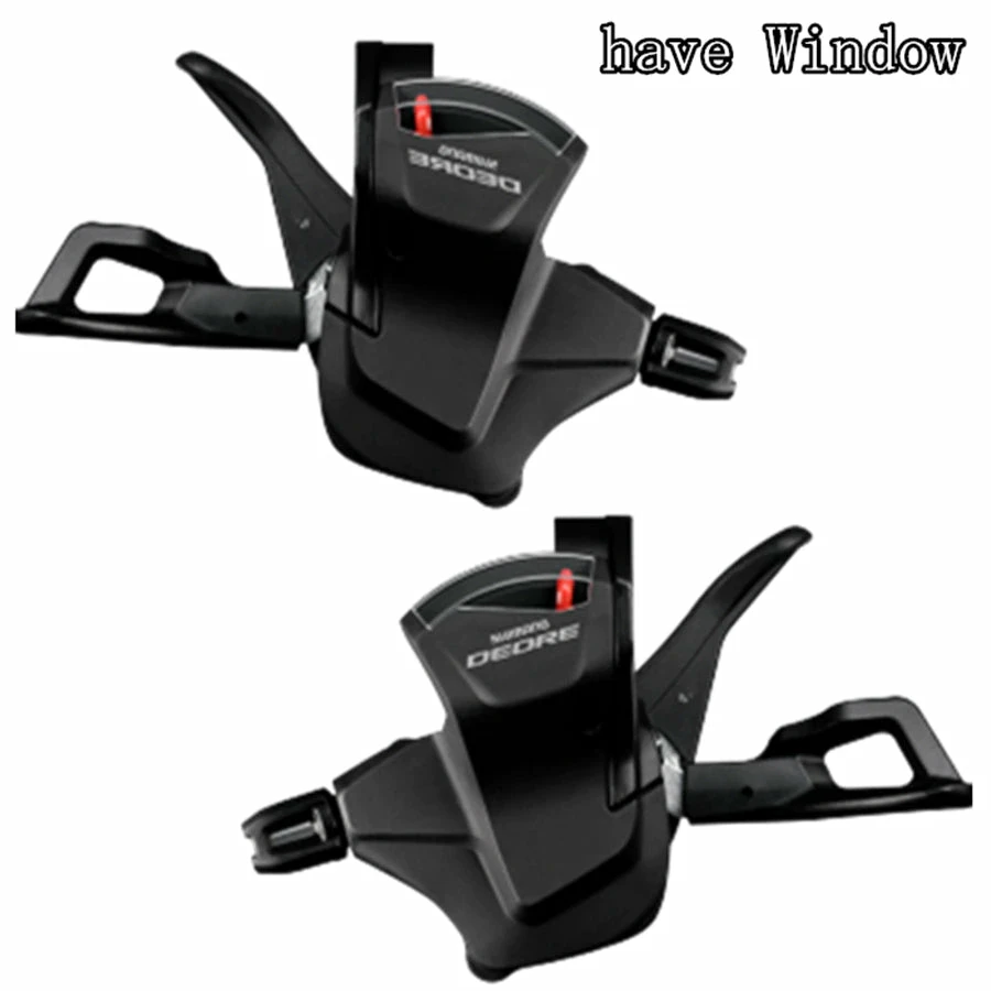 Shifter/Lever Shimano DEORE Shifter Lever Set 10-speed With Optical Gear Display 1 Shifter/Lever Shimano DEORE Shifter Lever Set 10-speed With Optical Gear Display