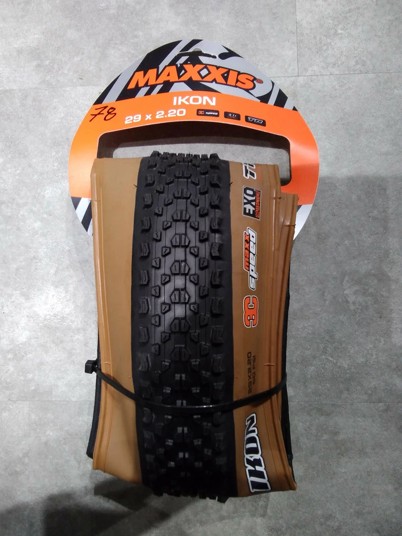 Maxxis Ikon Tanwall 29 X 2.20 MTB Tyre Tyres 1 Maxxis Ikon Tanwall 29 X 2.20 MTB Tyre Tyres