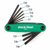 ParkTool TWS-2 Fold Up Torx Wrench Set