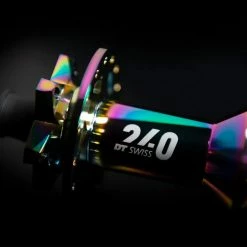 Dtswiss DT Swiss 240 Oil Slick Hubs Front And Rear (Limited Edition)