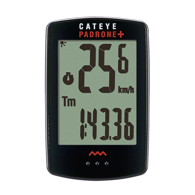 Cateye Padrone+ Blacklight Wireless Cycling Computers Cycling Computers/Sensors 1 Cateye Padrone+ Blacklight Wireless Cycling Computers Cycling Computers/Sensors