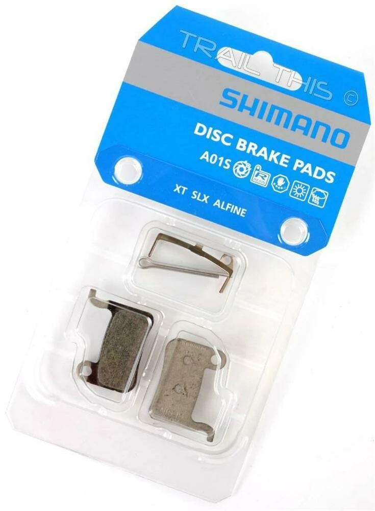 Shimano Disc Brake Pads A01S Resin Deore/XT/SLX Brake Shoes/Brake Pads/Disc Rotor 1 Shimano Disc Brake Pads A01S Resin Deore/XT/SLX Brake Shoes/Brake Pads/Disc Rotor