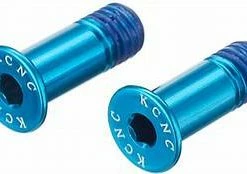 KCNC Aluminium Jockey Wheel Bolts - 7.8*7.8*15.5mm (pair) Drivetrain